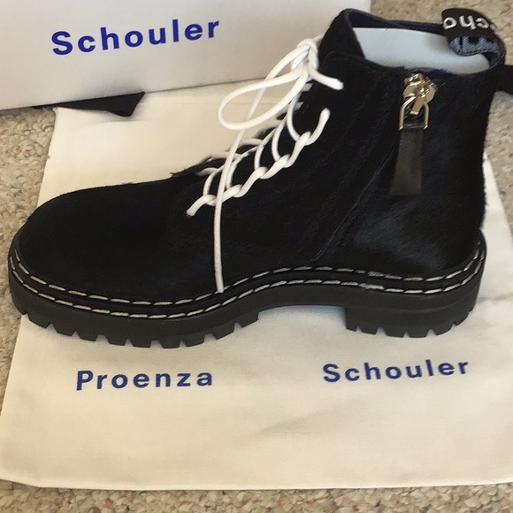 proenza schouler lace up ankle boots